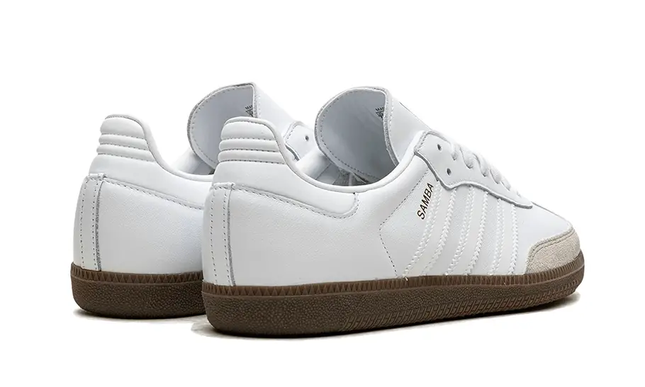 Adidas Samba Cloud White Blue Gum 