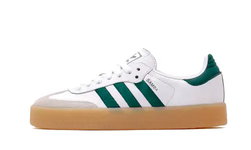 Adidas Sambae White Collegiate Green Gum 0829285