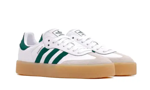 Adidas Sambae White Collegiate Green Gum 0829285