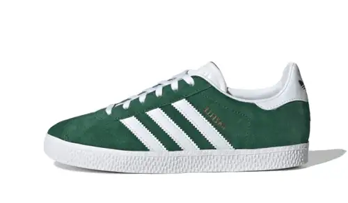 Adidas Gazelle Junior Dark Green White 