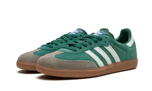 Adidas Samba OG Collegiate Green Gum Grey Toe 