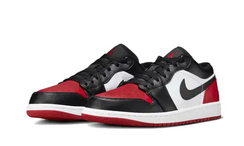 Air Jordan 1 Low Bred Toe 2.0 