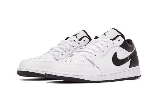 Air Jordan 1 Low White Black 4E6A5352