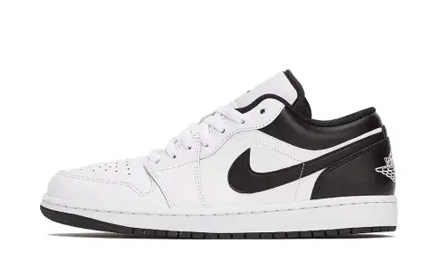 Air Jordan 1 Low White Black 4E6A5352
