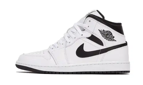 Air Jordan 1 Mid White Black 9F0F1763