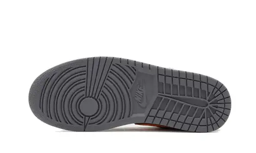 Air Jordan 1 Low Black Vivid Orange 