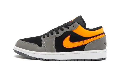 Air Jordan 1 Low Black Vivid Orange 