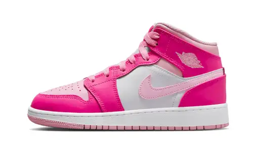 Air Jordan 1 Mid Fierce Pink 