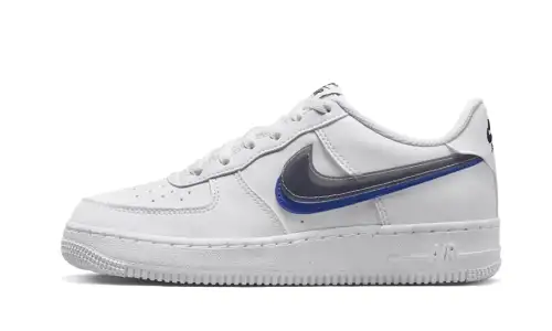 Nike Air Force 1 Low Impact Next Nature Double Swoosh White Black Blue