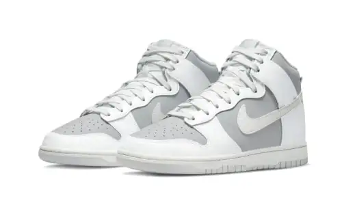Nike Dunk High Retro Grey White 