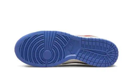 Nike Dunk Low Light Iron Ore Red Blue 