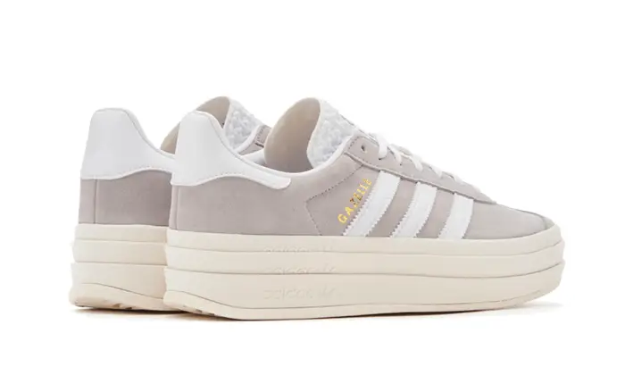 Adidas Gazelle Bold Grey White 