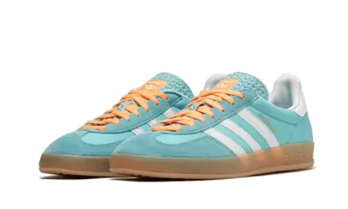 Adidas Gazelle Indoor Preloved Blue White Gum A565180
