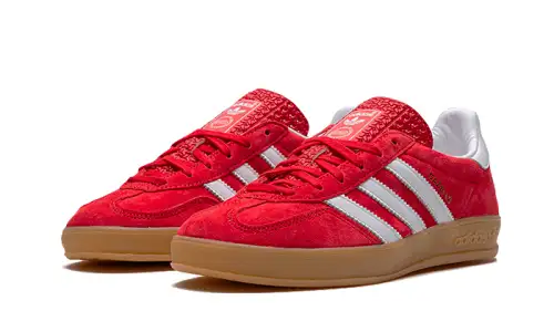 Adidas Gazelle Indoor Scarlet Cloud White 6F3161