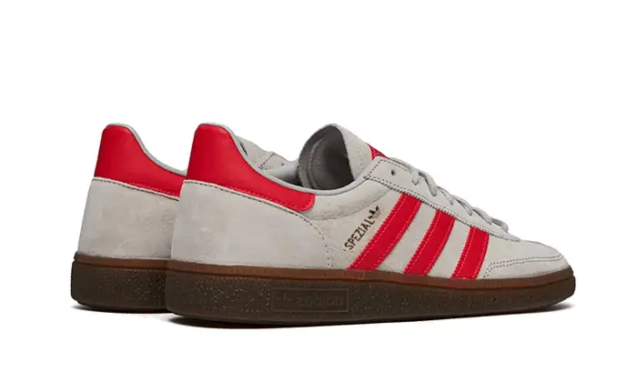 Adidas Handball Spezial Grey Two Hi-Res Red
