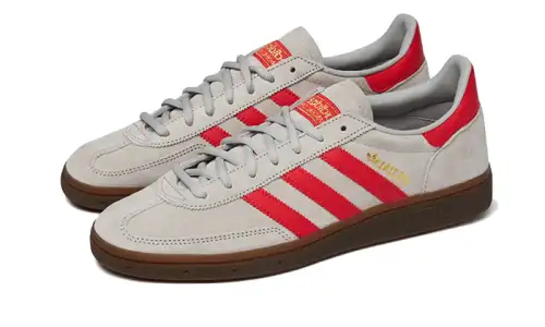 Adidas Handball Spezial Grey Two Hi-Res Red A2E1205