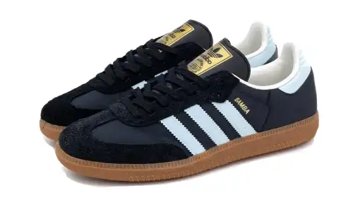 Adidas Samba OG Carbon Almost Blue Gum