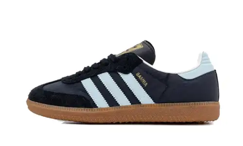 Adidas Samba OG Carbon Almost Blue Gum 