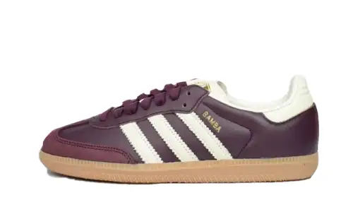 Adidas Samba OG Maroon Crewht Gold 