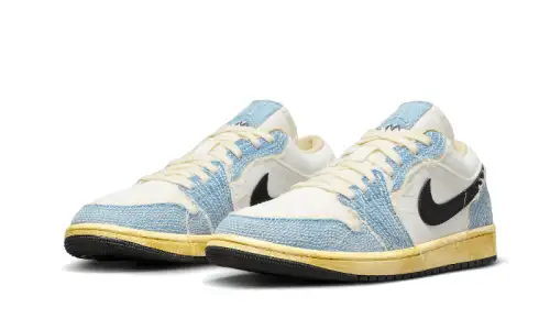Air Jordan 1 Low SE WRMK Sashiko Denim A278C661