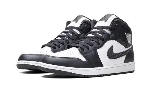 Air Jordan 1 Mid Black Elephant