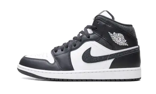 Air Jordan 1 Mid Black Elephant 84440348