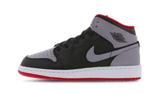 Air Jordan 1 Mid Cement Grey Red B1AA596