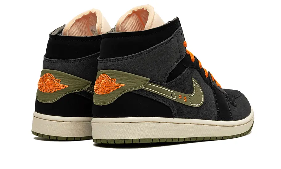 Air Jordan 1 Mid SE Craft Anthracite Light Olive 