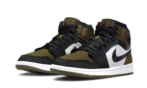 Air Jordan 1 Mid SE Light Olive 