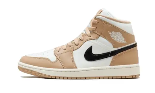 Air Jordan 1 Mid Tan Black 0235384