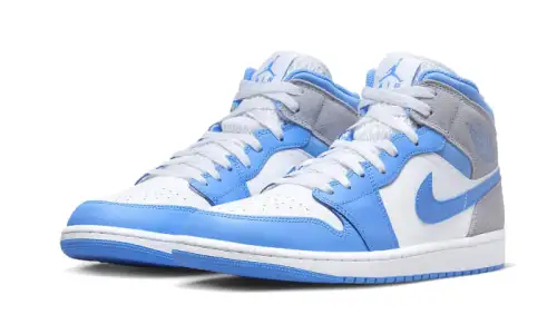 Air Jordan 1 Mid University Blue Grey 061D6368