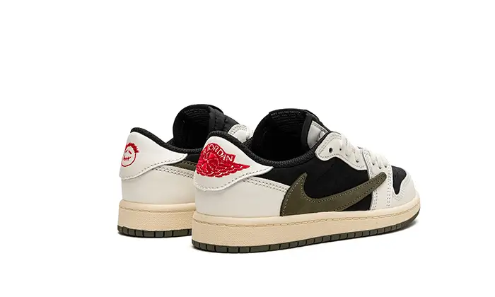 Air Jordan 1 Retro Low OG SP Travis Scott Olive Enfant (PS) 