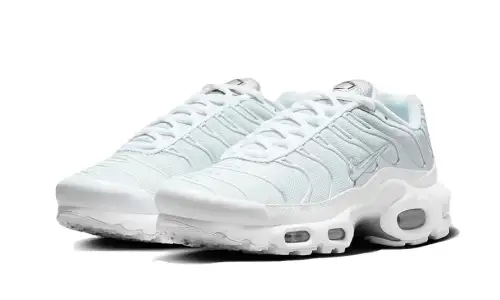Nike Air Max Plus White Metallic Silver B92FB81
