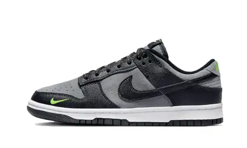 Nike Dunk Low Black Grey Green Strike