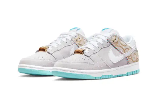 Nike Dunk Low SE Barber Shop Grey