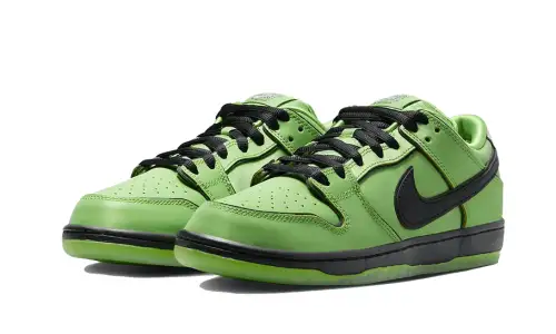 Nike SB Dunk Low The Powerpuff Girls Buttercup 