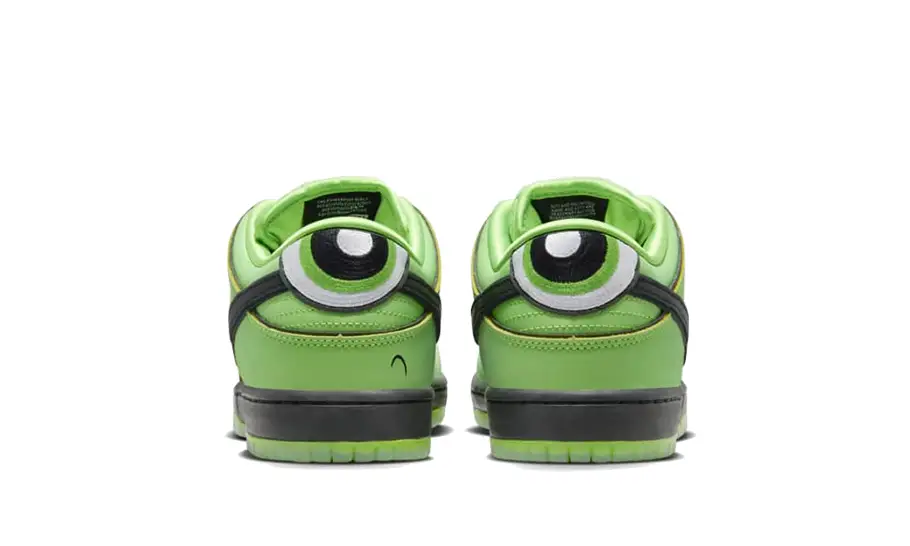 Nike SB Dunk Low The Powerpuff Girls Buttercup 