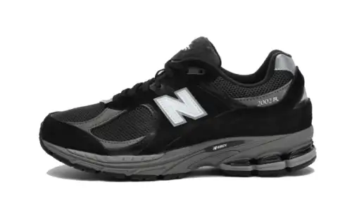 New Balance 2002R Black Dark Grey White JD Sports Exclusive 