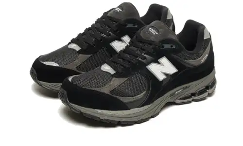New Balance 2002R Black Dark Grey White JD Sports Exclusive 3031482