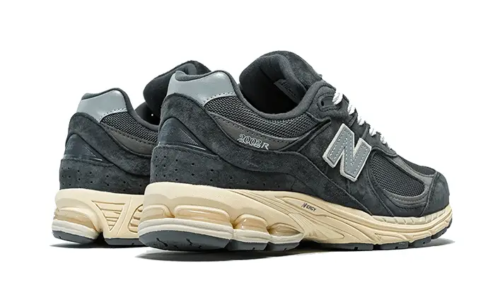 New Balance 2002R Black Dark Grey 