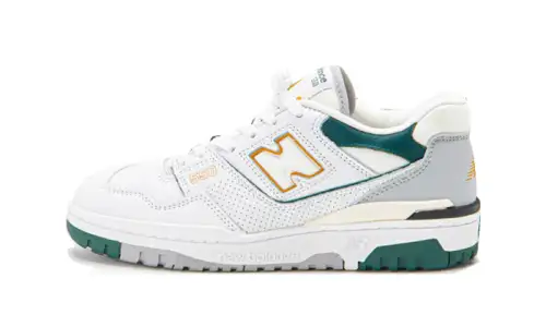 New Balance 550 White Nightwatch Green