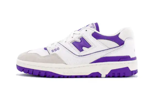New Balance 550 White Purple 9EE75315