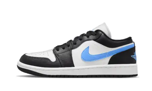 Air Jordan 1 Low Black University Blue 