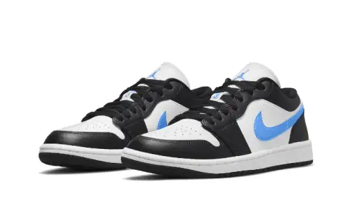 Air Jordan 1 Low Black University Blue F5DBD476