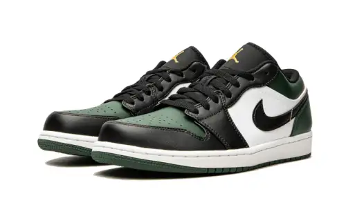 Air Jordan 1 Low Green Toe 
