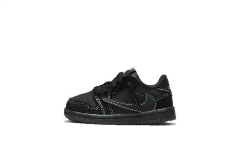 Air Jordan 1 Low SP Travis Scott Black Phantom Bébé (TD) 