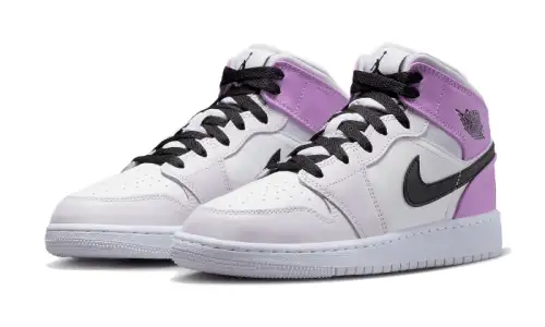 Air Jordan 1 Mid Barely Grape