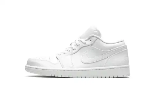 Air Jordan 1 Low Triple White 