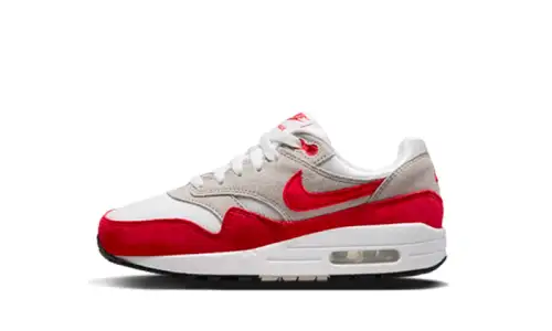 Nike Air Max 1 White University Red Enfant 