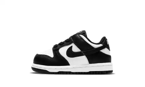 Nike Dunk Low Black White Bébé (TD) 1544E1166